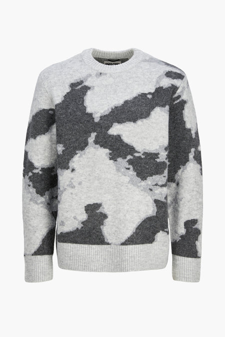 Trui met ronde hals Grijs - CORE BY JACK & JONES
