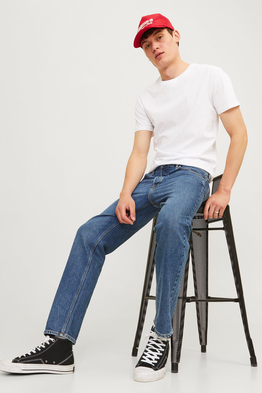 CHRIS - mid blue denim