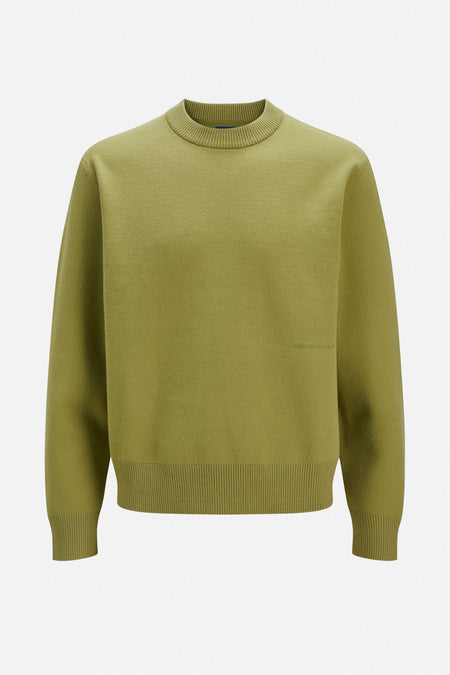Trui met ronde hals Groen - ORIGINALS BY JACK & JONES