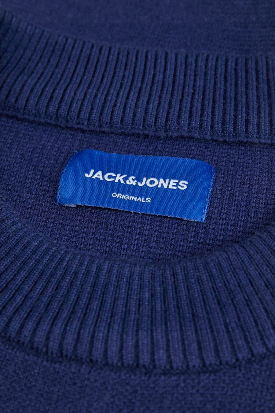 Trui met ronde hals Blauw - ORIGINALS BY JACK & JONES