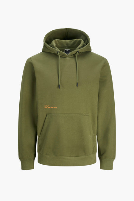 Sweater met kap Groen - CORE BY JACK & JONES