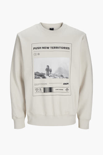 Sweater met ronde hals Ecru - CORE BY JACK & JONES