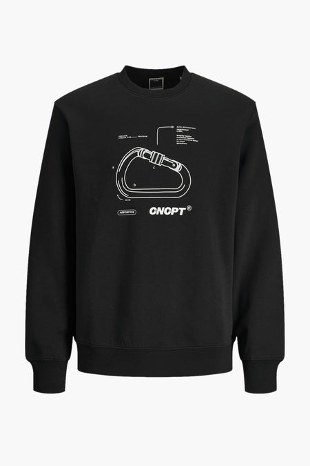 Sweater met ronde hals Zwart - CORE BY JACK & JONES