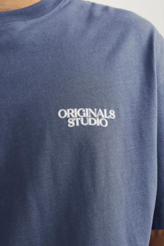 T-shirt (korte mouwen) Blauw - ORIGINALS BY JACK & JONES