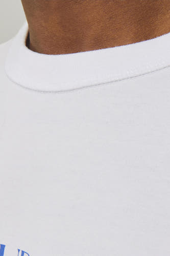 T-shirt (korte mouwen) Wit - ORIGINALS BY JACK & JONES