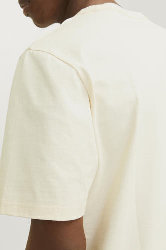T-shirt (korte mouwen) Ecru - ORIGINALS BY JACK & JONES