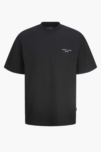 T-shirt (korte mouwen) Zwart - ORIGINALS BY JACK & JONES