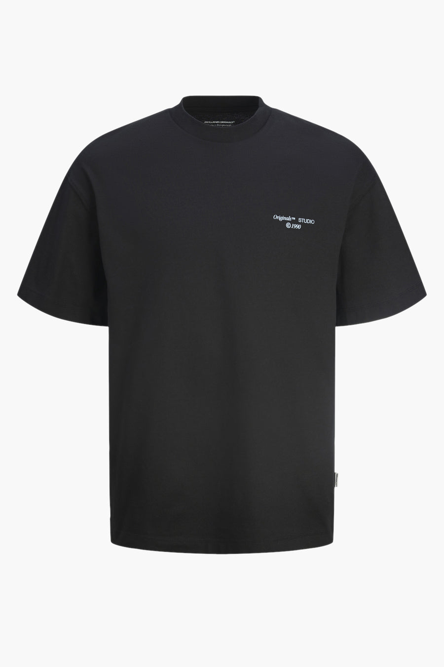 T-shirt (korte mouwen) Zwart - ORIGINALS BY JACK & JONES