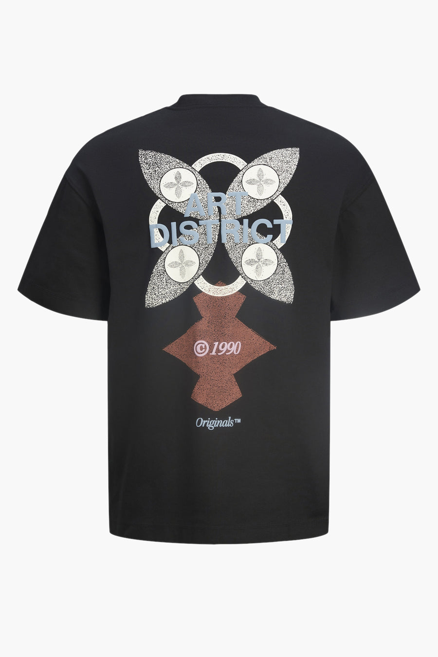 T-shirt (korte mouwen) Zwart - ORIGINALS BY JACK & JONES
