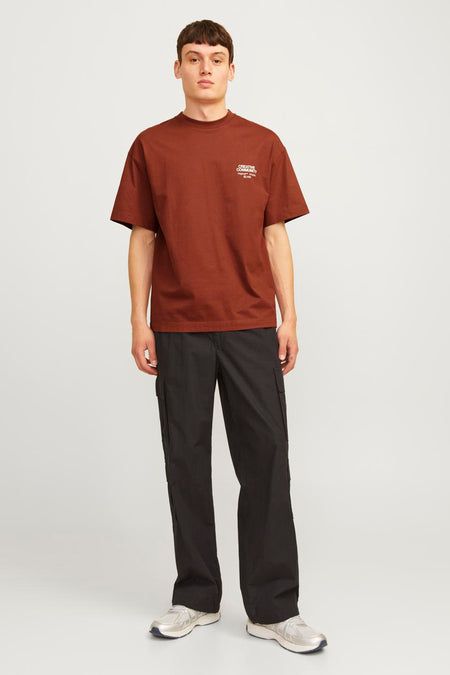 T-shirt (korte mouwen) Rood - ORIGINALS BY JACK & JONES