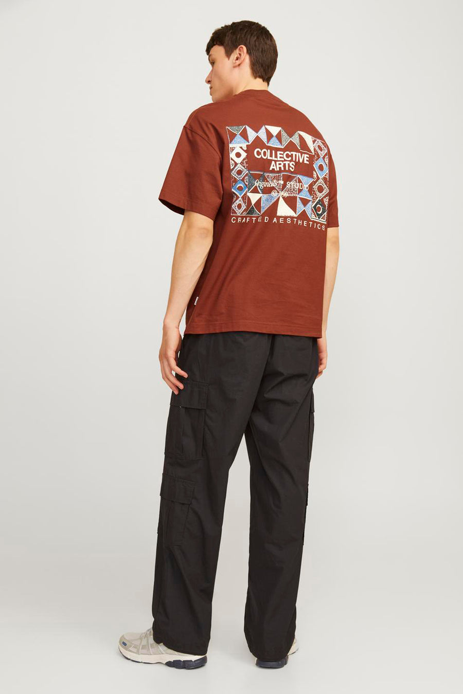 T-shirt (korte mouwen) Rood - ORIGINALS BY JACK & JONES