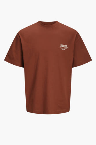 T-shirt (korte mouwen) Rood - ORIGINALS BY JACK & JONES