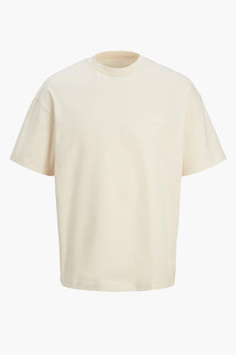 T-shirt (korte mouwen) Ecru - ORIGINALS BY JACK & JONES
