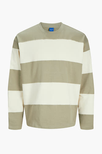 Sweater met ronde hals Beige - ORIGINALS BY JACK & JONES