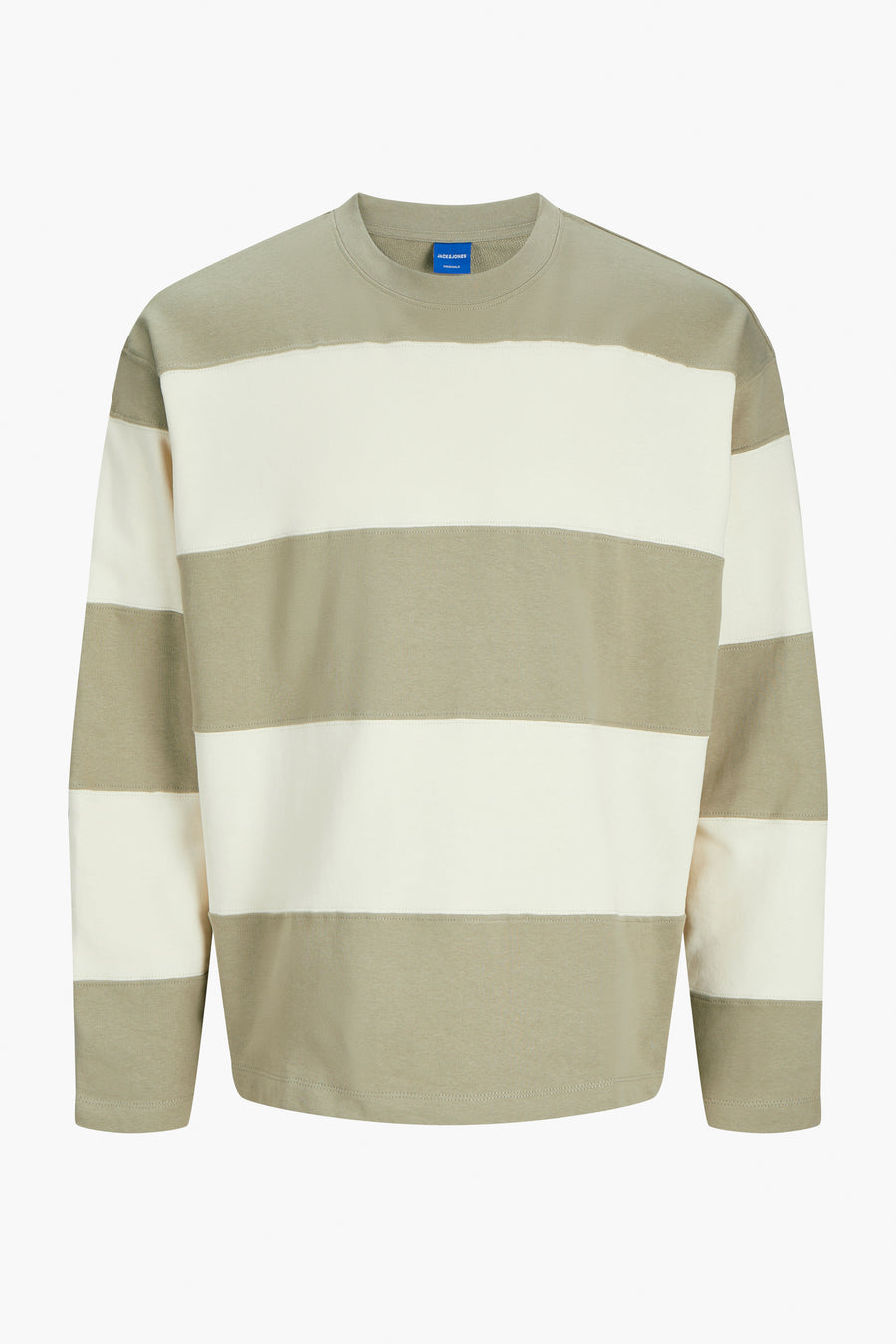 Sweater met ronde hals Beige - ORIGINALS BY JACK & JONES