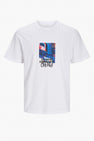 T-shirt (korte mouwen) Wit - ORIGINALS BY JACK & JONES