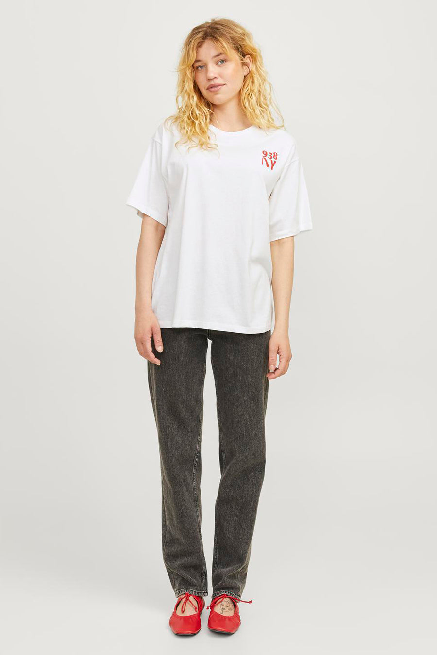 T-shirt (korte mouwen) Wit - JJXX
