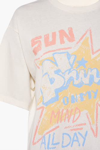 T-shirt (korte mouwen) Ecru - JJXX