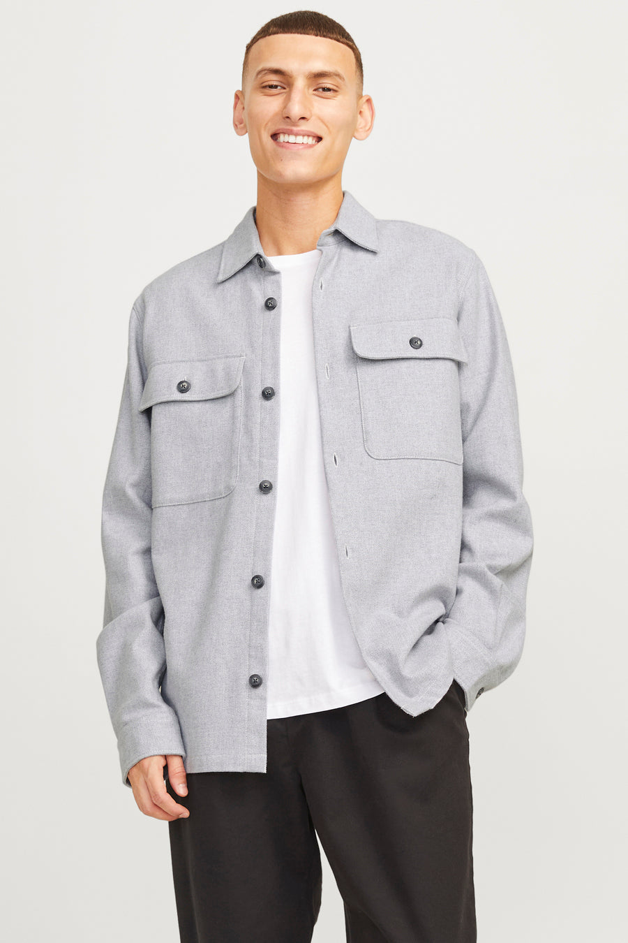 Hemd Grijs - PREMIUM by JACK & JONES