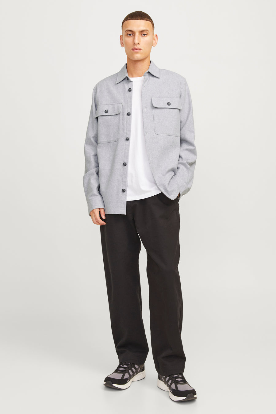 Hemd Grijs - PREMIUM by JACK & JONES