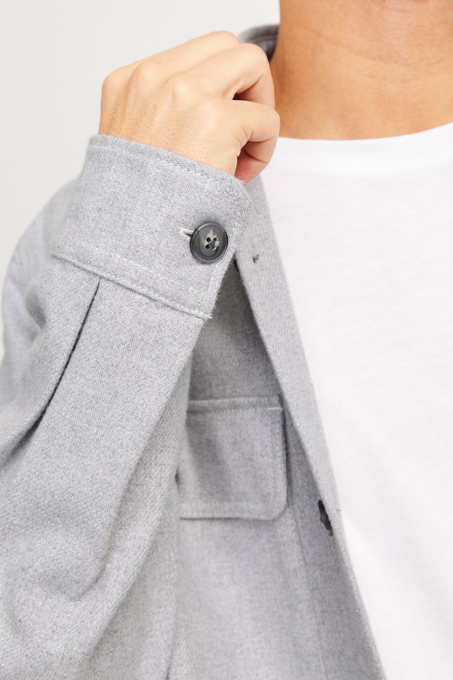 Hemd Grijs - PREMIUM by JACK & JONES