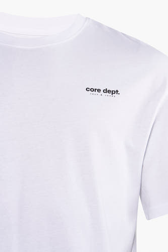T-shirt (korte mouwen) Wit - CORE BY JACK & JONES