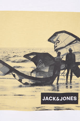 T-shirt (korte mouwen) Wit - CORE BY JACK & JONES