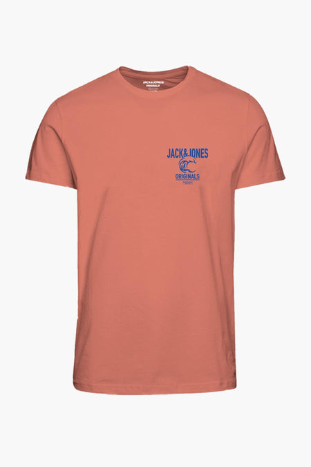 T-shirt (korte mouwen) Rood - ORIGINALS BY JACK & JONES