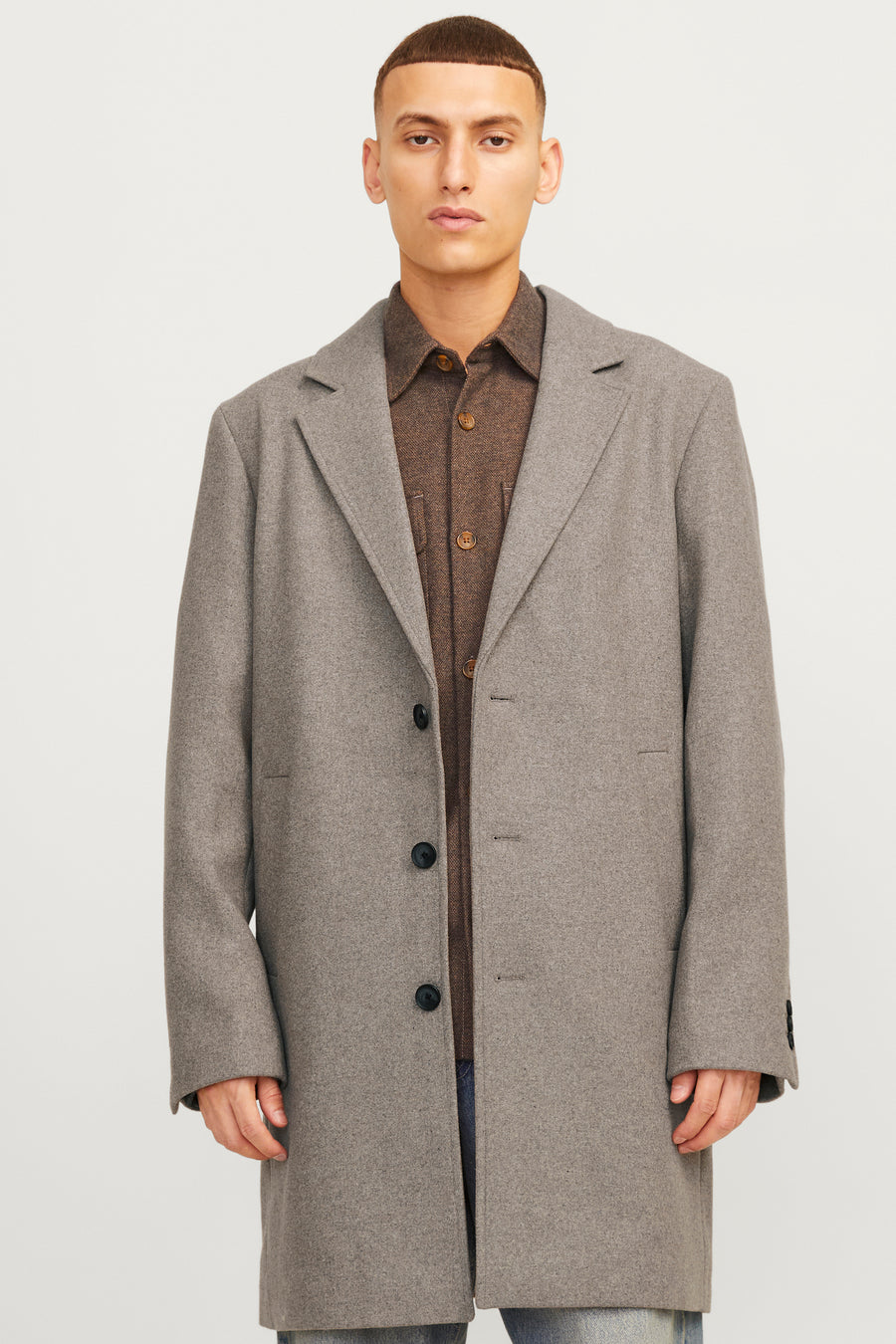 Jas (lang) Ecru - PREMIUM by JACK & JONES
