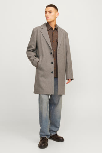 Jas (lang) Ecru - PREMIUM by JACK & JONES