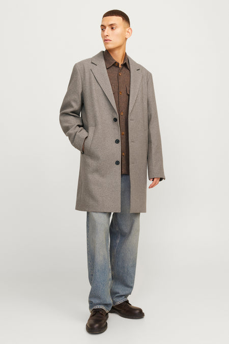 Jas (lang) Ecru - PREMIUM by JACK & JONES