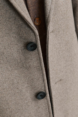 Jas (lang) Ecru - PREMIUM by JACK & JONES