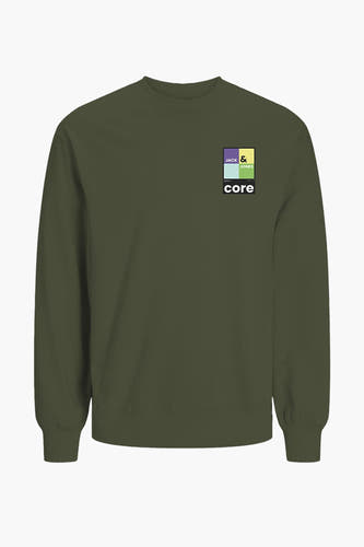 Sweater met ronde hals Groen - CORE BY JACK & JONES