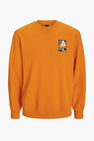 Sweater met ronde hals Oranje - CORE BY JACK & JONES
