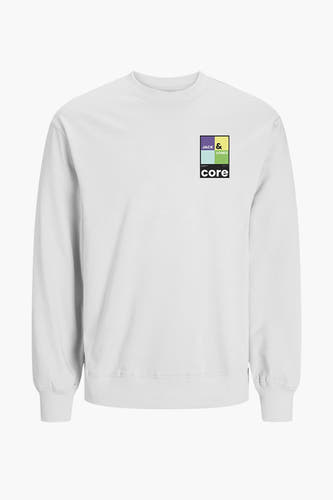 Sweater met ronde hals Wit - CORE BY JACK & JONES