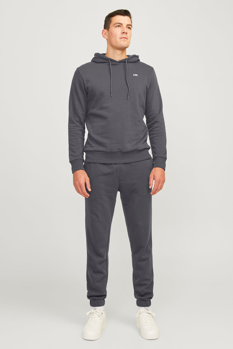 Sweater met kap Grijs - JJREBEL