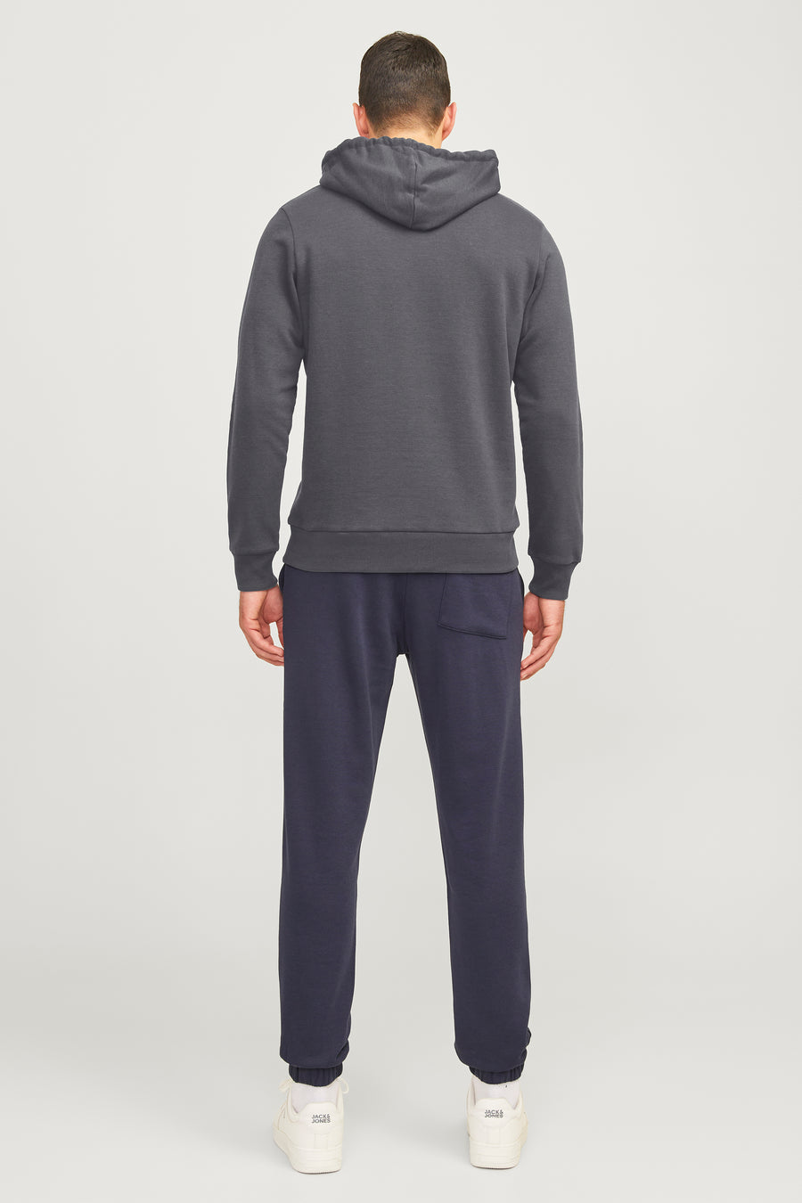 Sweater met kap Grijs - JJREBEL