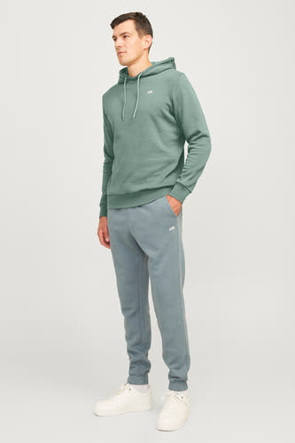 Sweater met kap Groen - JJREBEL