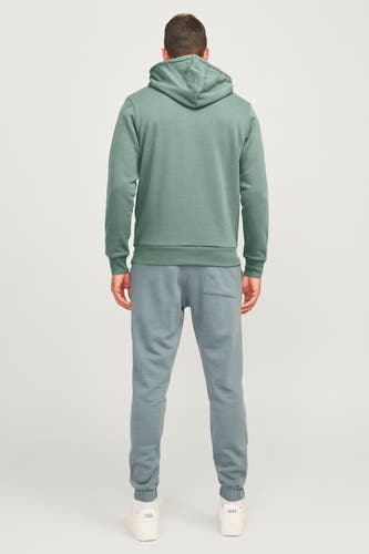 Sweater met kap Groen - JJREBEL