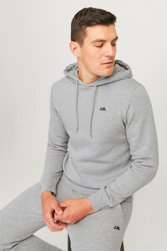 Sweater met kap Grijs - JJREBEL