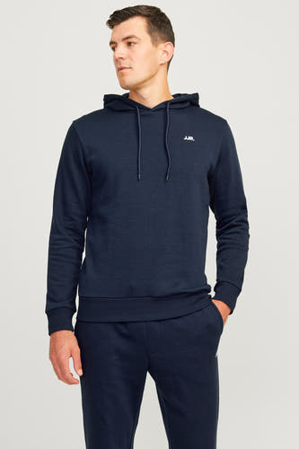 Sweater met kap Blauw - JJREBEL