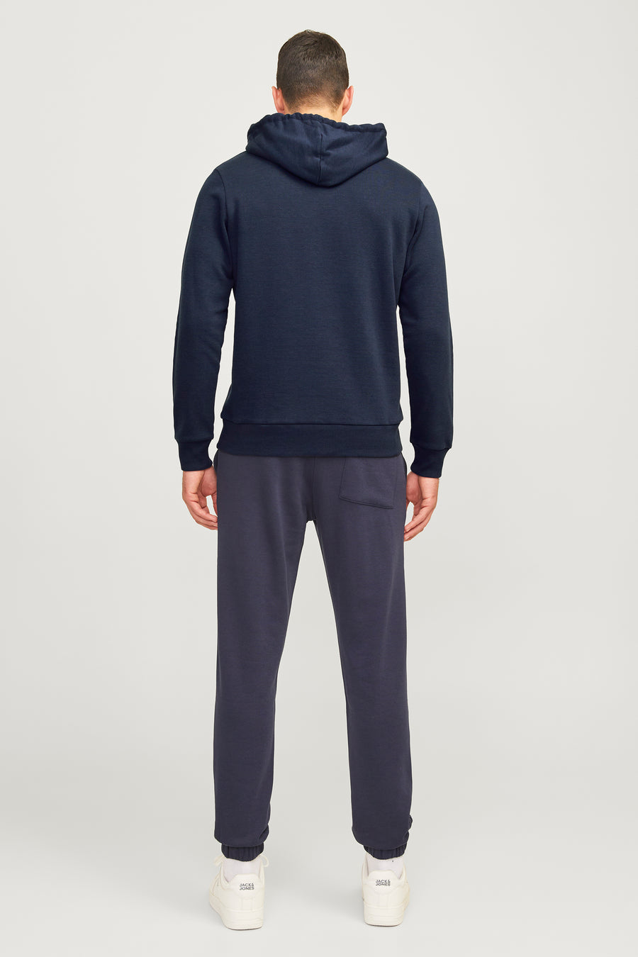 Sweater met kap Blauw - JJREBEL