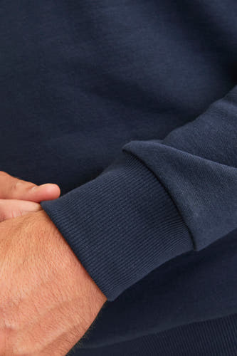 Sweater met kap Blauw - JJREBEL