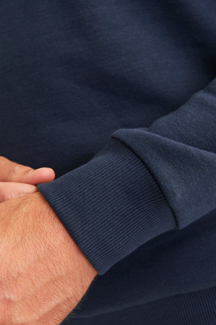 Sweater met kap Blauw - JJREBEL
