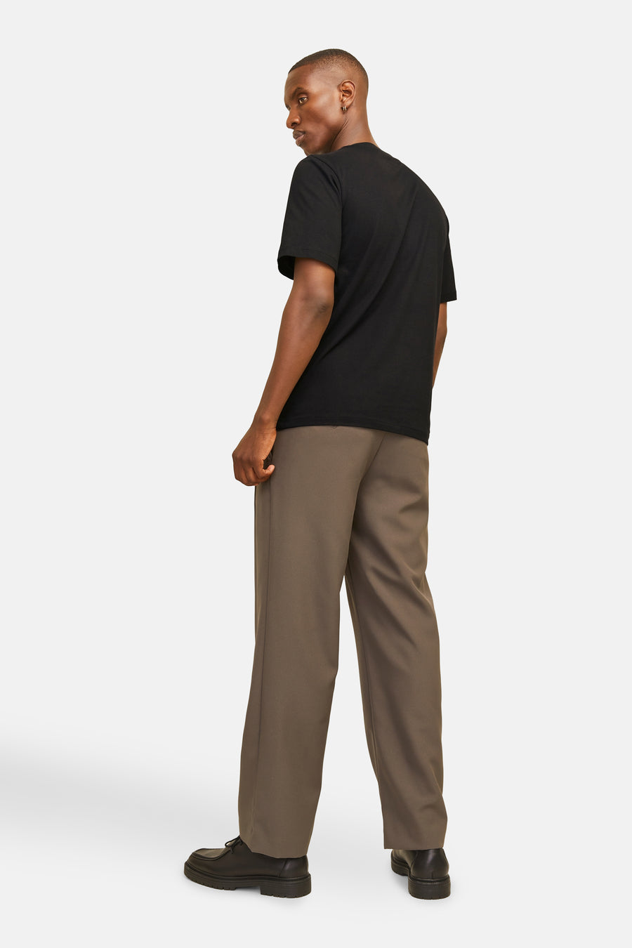 T-shirt (korte mouwen) Zwart - ORIGINALS BY JACK & JONES