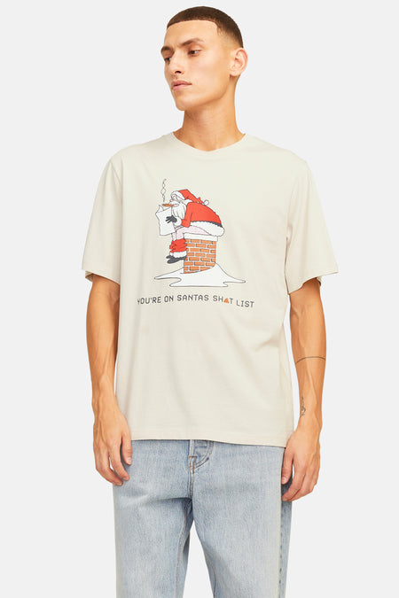 T-shirt (korte mouwen) Beige - ORIGINALS BY JACK & JONES