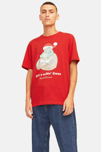 T-shirt (korte mouwen) Rood - ORIGINALS BY JACK & JONES