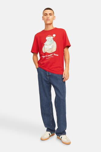 T-shirt (korte mouwen) Rood - ORIGINALS BY JACK & JONES