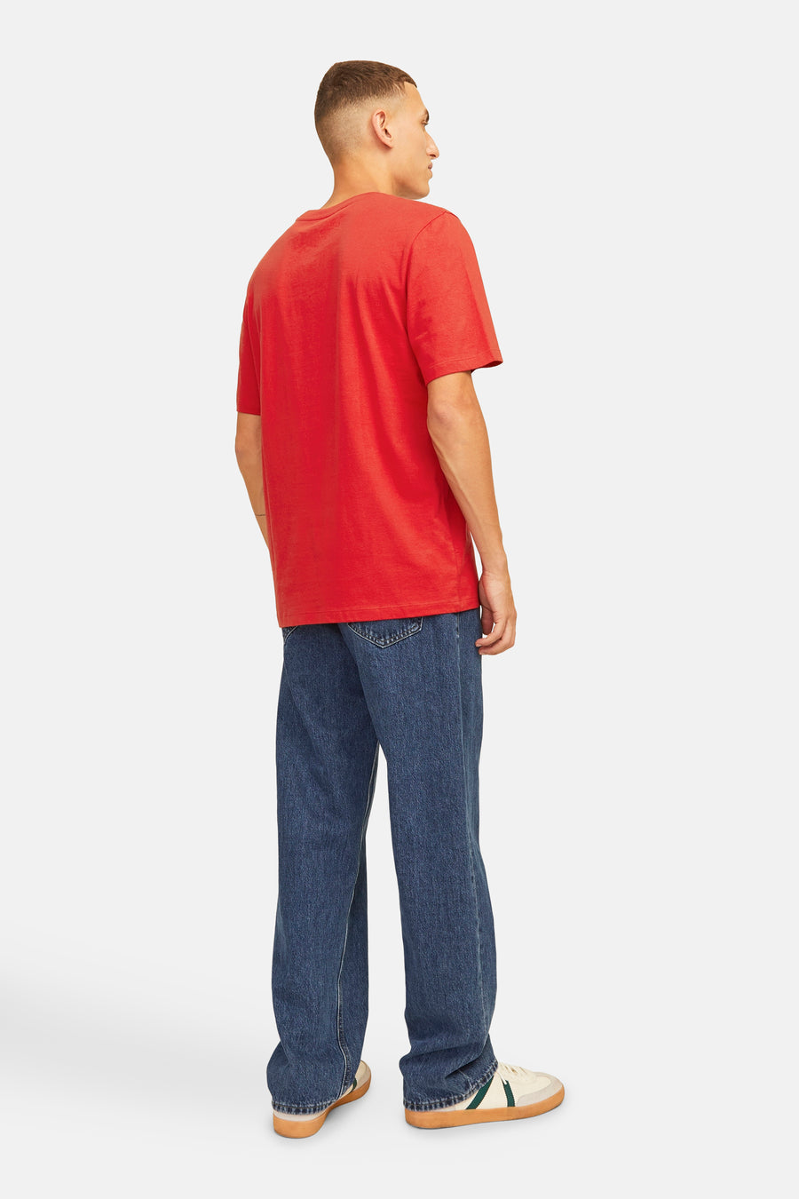 T-shirt (korte mouwen) Rood - ORIGINALS BY JACK & JONES