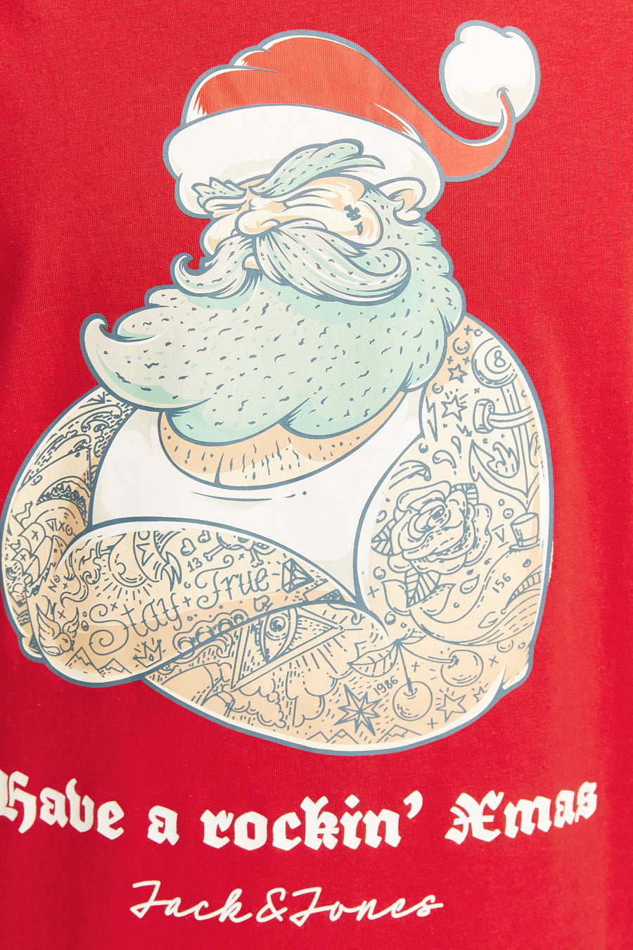 T-shirt (korte mouwen) Rood - ORIGINALS BY JACK & JONES